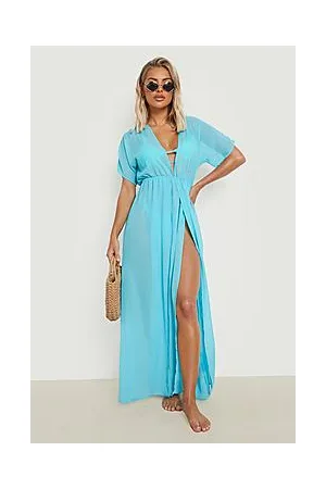 Boohoo Split Leg Maxi Beach Kaftan
