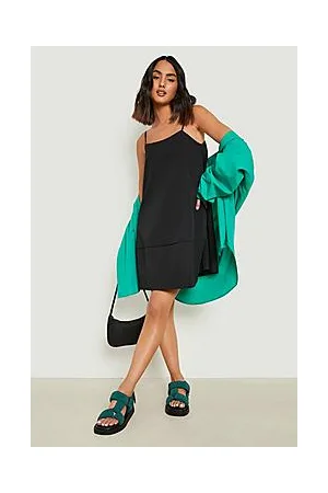 Boohoo Wide Fit Chunky Padded Strap Flatform Sandal