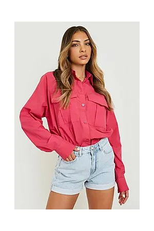 Boohoo Acid Wash High Waisted Denim Shorts