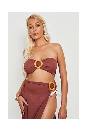 Boohoo O-ring Bandeau Beach Top