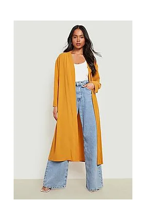 Boohoo Petite Longline Solid Kimono
