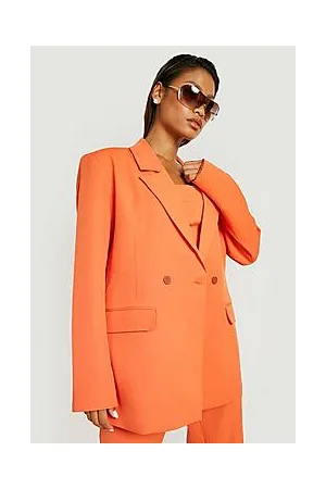 Boohoo Oversized Double Breast Blazer