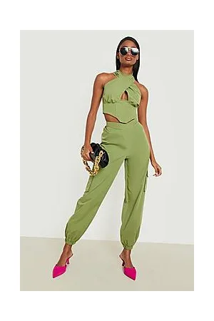 Boohoo V Waist Cargo Trousers