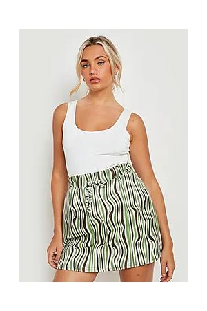 Boohoo Zebra Skort