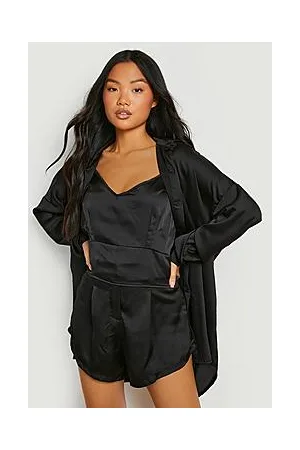 Boohoo Petite Satin Tailored Short