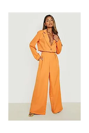 Boohoo Relaxed Fit Slouchy Wide Leg Trousers