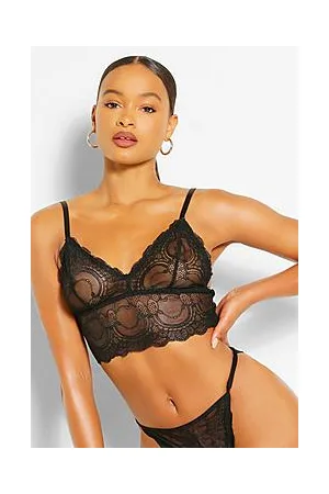 Boohoo Basic Lace Longline Bralet