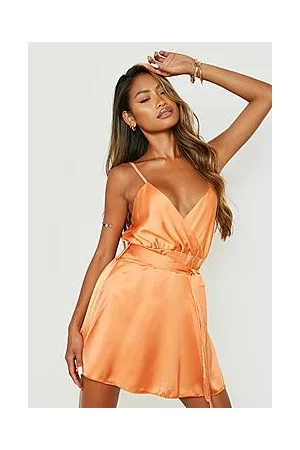 Boohoo Belted Strappy Playsuit
