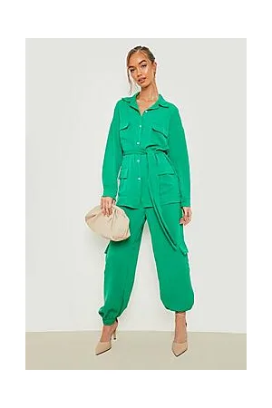Boohoo Multi Pocket Cargo Relaxed Fit Joggers