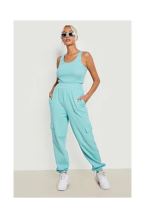 Boohoo Waffle Cargo Pocket Jogger