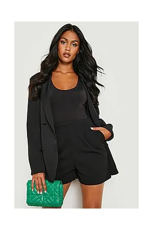 Boohoo Tall Pleat Tailored Shorts