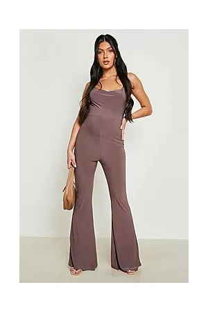 Boohoo Maternity Strappy Cowl Jumpsuit