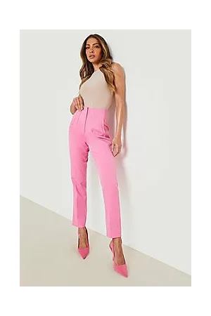 Boohoo Pleat Detail Slim Fit Trousers