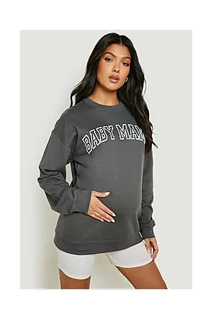 Boohoo Maternity Baby Mama Sweatshirt