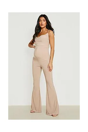 Boohoo Maternity Strappy Cowl Jumpsuit