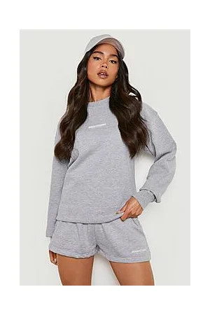 Boohoo Petite Dsgn Studio Sweat Short Tracksuit
