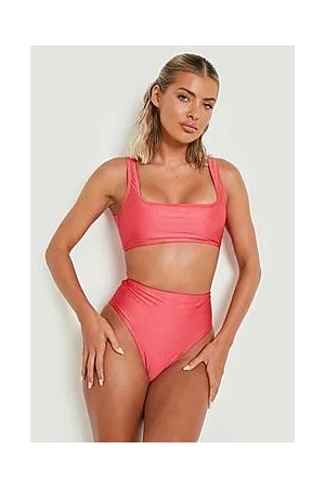 Boohoo Mix & Match High Waisted Bikini Brief