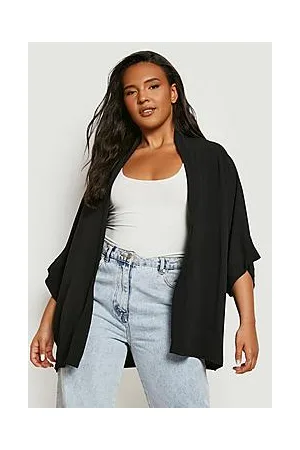 Boohoo Plus Woven Kimono
