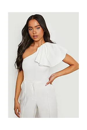 Boohoo Petite Volume Angel Sleeve Bodysuit
