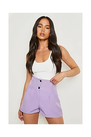 Boohoo Petite Double Button Tailored Short