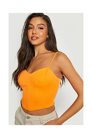 Boohoo Strappy Corset Top