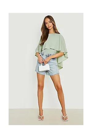 Boohoo Cape Detail Bodysuit
