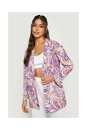 Boohoo Paisley Print Kimono