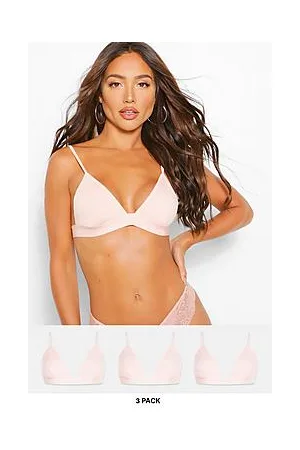 Boohoo 3 Pack Triangle Bralet