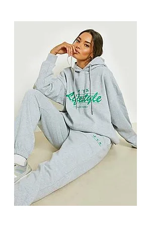 Boohoo Recycled Lifestyle Hooded Tracksuit