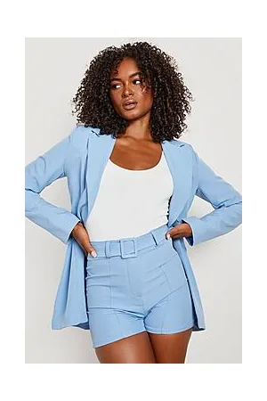 Boohoo Tall Belted Tailored Shorts
