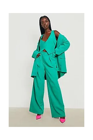 Boohoo Tailored Wide Leg Trouser