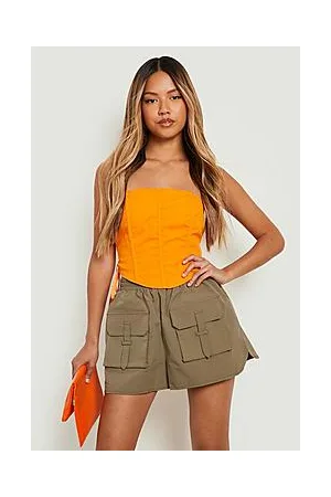 Boohoo Petite Woven Cargo Pocket Short
