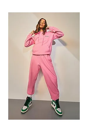 Boohoo Oversized Contrast Embroidered Tracksuit