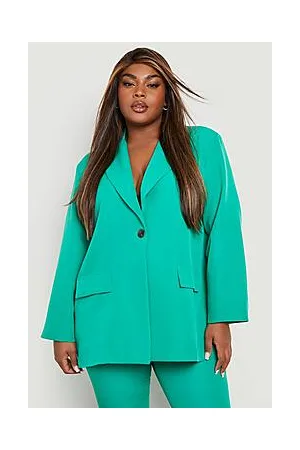 Boohoo Plus Oversized Tailored Blazer