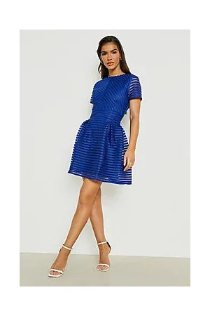Boohoo Boutique Full Skirted Prom Mini Skater Dress