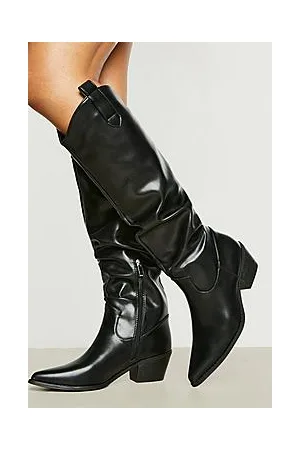 Boohoo Western Cowboy Boots