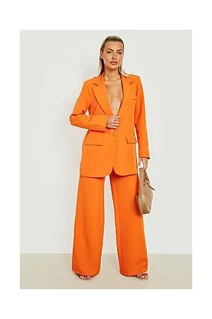 Boohoo Tailored Wide Leg Trousers
