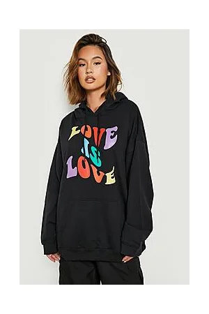 Boohoo Pride Equality Slogan Oversized Sweatshirt