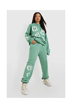Boohoo Oversized Heart Face Joggers