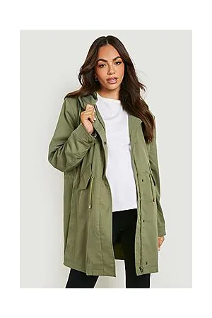 Boohoo Maternity Waterproof Parka Coat