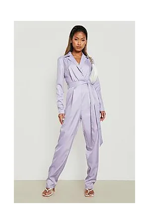 Boohoo Woven Tailored Jumpsuit