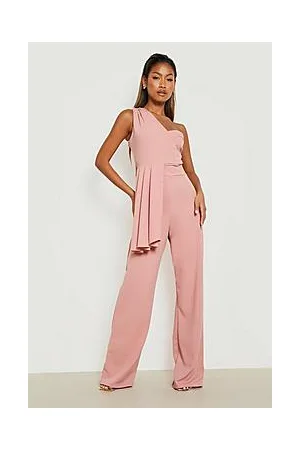 Boohoo Drape Detail Jumpsuit