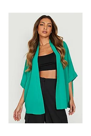 Boohoo Crepe Kimono