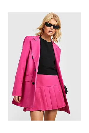 Boohoo Low Rise Pleated Mini Skirt