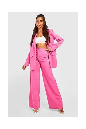 Boohoo Relaxed Fit Wide Leg Trousers