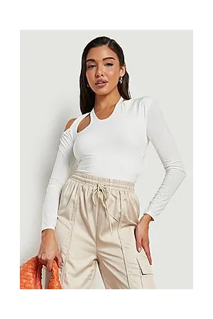 Boohoo Cut Out Detail Slinky Bodysuit