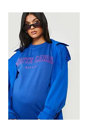 Boohoo Maternity Monte Carlo Print Sweatshirt