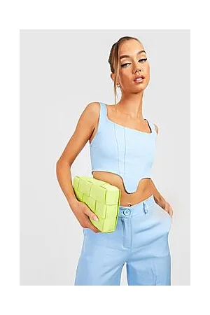 Boohoo Tailored Seam Detail Corset