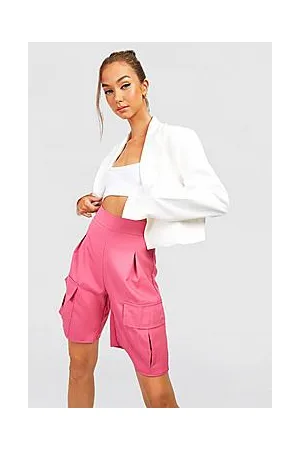 Boohoo Woven Utility Tailored Short