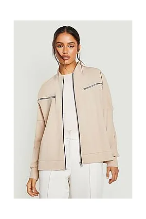 Boohoo Zip Detail Scuba Bomber Jacket